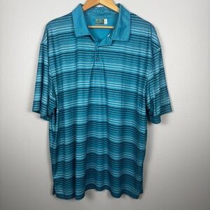 Hogan Men's Polo Shirt - Blue Stripes‎